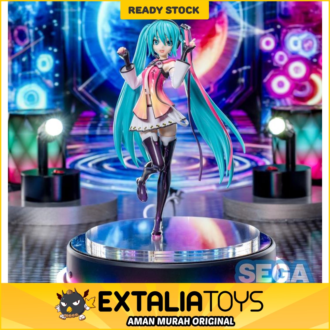 SEGA LUMINASTA FIGURE HATSUNE MIKU: STAR VOICE - PROJECT DIVA MEG39'S SEGA LUMINASTA FIGURE HATSUNE MIKU: STAR VOICE - PROJECT DIVA MEG39'S